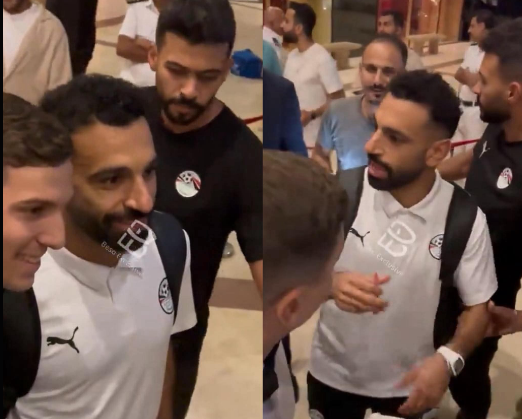 محمد صلاح وأحد مشجعيه