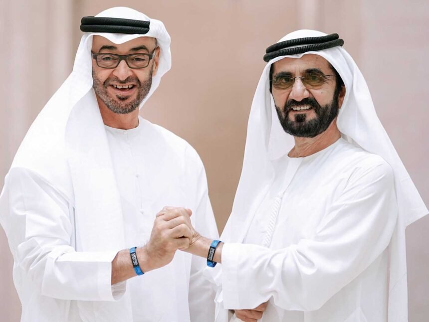 الشيخ محمد بن زايد والشيخ محمد بن راشد