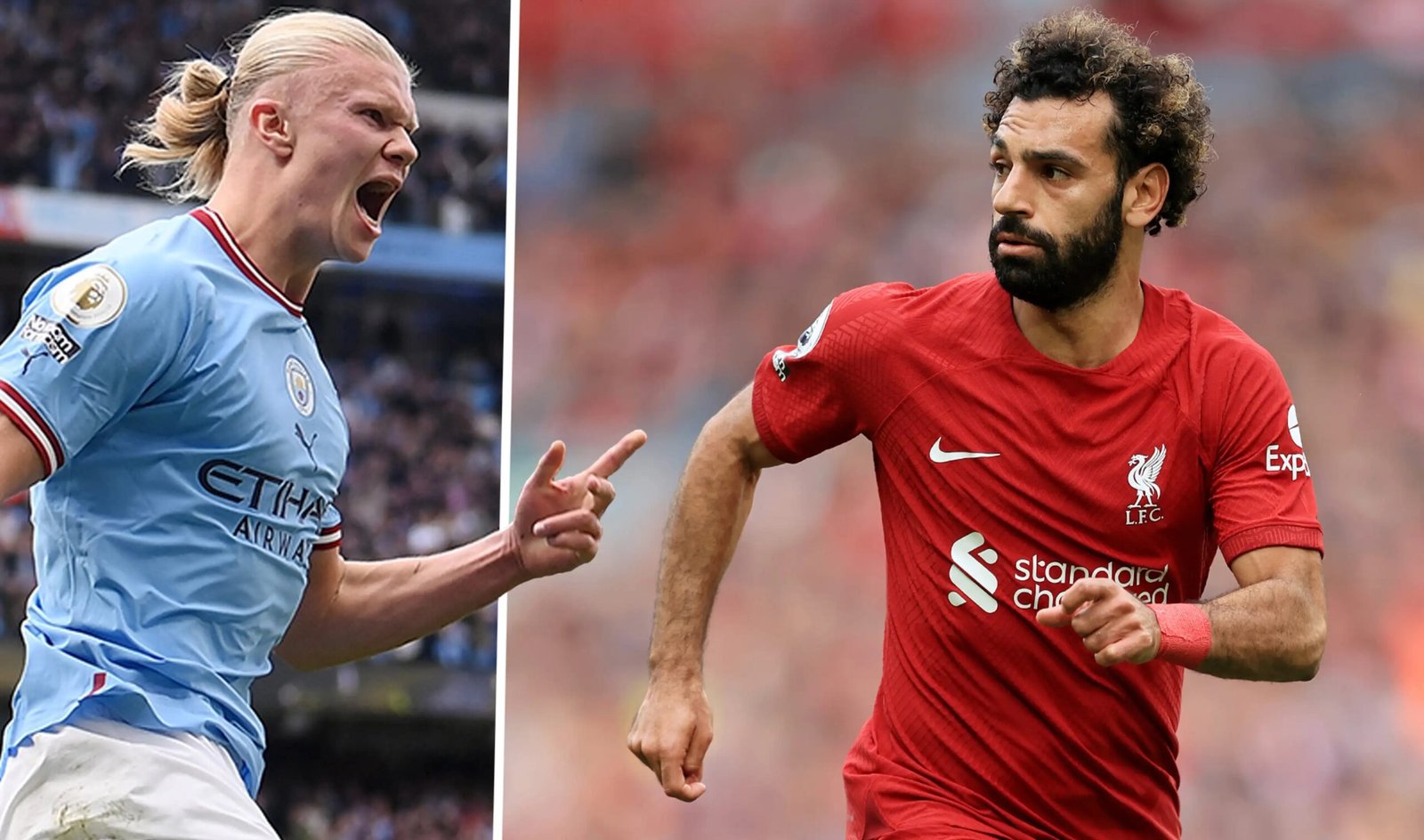 محمد صلاح وهالاند