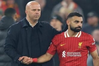 أرنه سلوت ومحمد صلاح