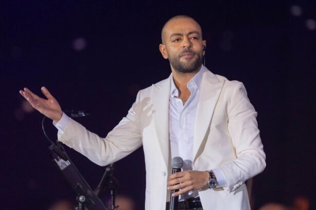النجم تامر عاشور