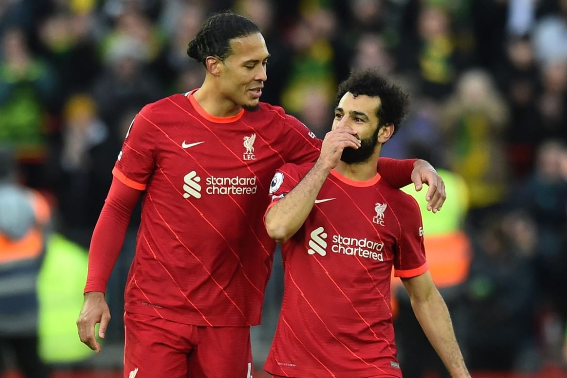 محمد صلاح وفان دايك