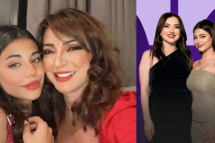 أمل عرفة وابنتها