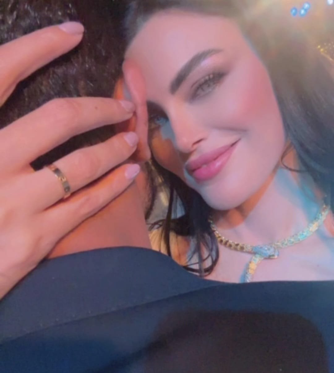 دارين حداد وزوجها 