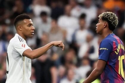 أهداف كلاسيكو الأرض مبابي ولامال