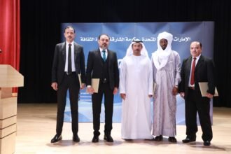 الشاعر محمد البريكى يكرم الشعراء