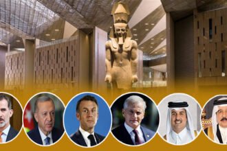 قادة العالم في افتتاح المتحف المصري الكبير