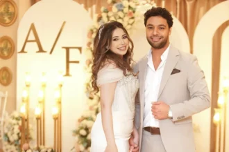 عروسة المطرب أحمد جمال