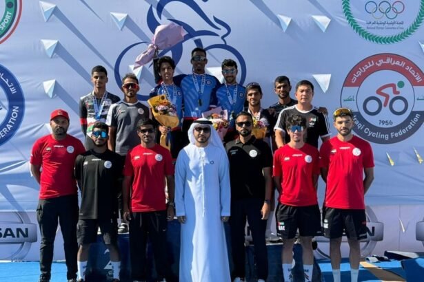 الإمارات تحصد 5 ميداليات ملونة جديدة في البطولة العربية للدراجات بالعراق