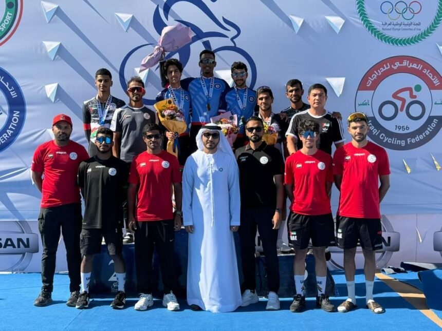 الإمارات تحصد 5 ميداليات ملونة جديدة في البطولة العربية للدراجات بالعراق