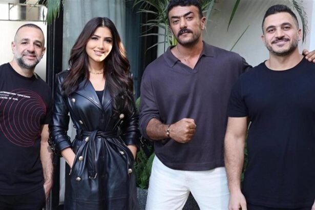 أحمد العوضي ومي عمر