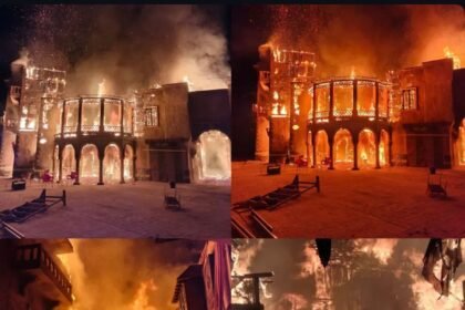 حريق مسلسل النويلاتي