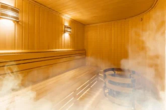 حمام البخار المنزلي