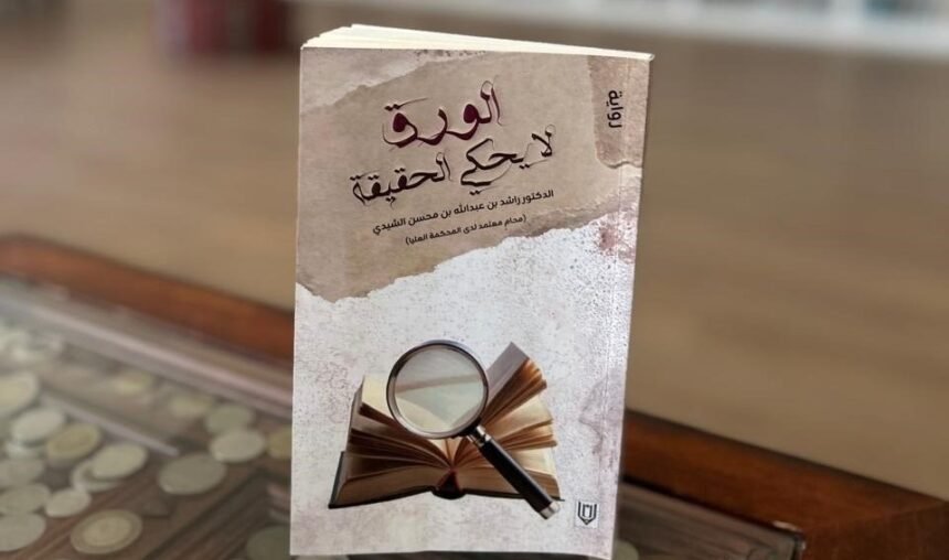 رواية الورق لا يحكي الحقيقة