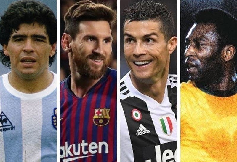 أعظم أساطير كرة القدم
