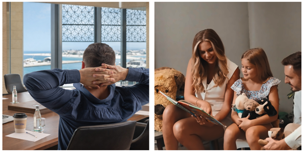 العمل من الفندق