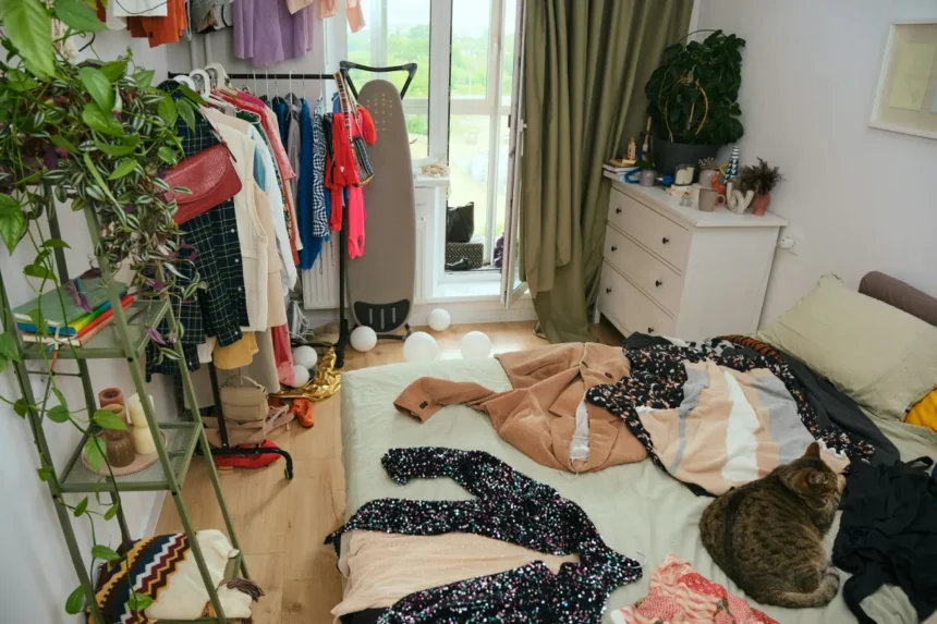 تنظيم خزانة الملابس