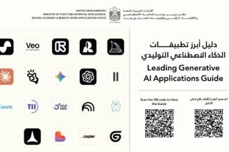 "مكتب الذكاء الاصطناعي" يطلق دليل أبرز تطبيقات الذكاء الاصطناعي التوليدي