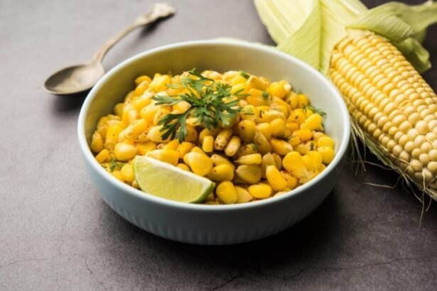 سناك الذرة بالزبدة